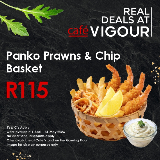 Panko Prawn & Chip Basket